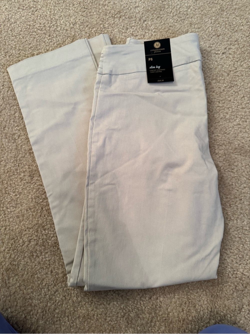 JM Collection Petite Slim Leg Pants